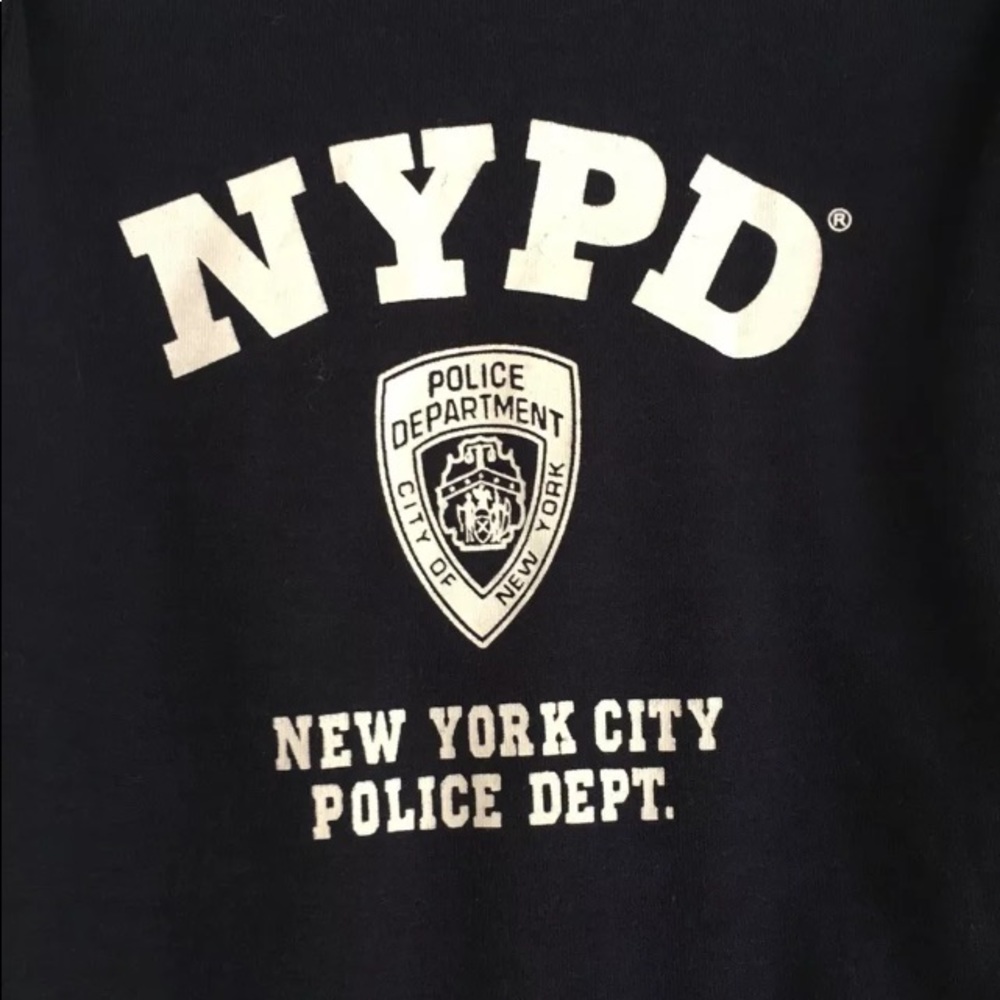 NYPD Baby Romper New York Police Dept Logo Navy - Picture 3 of 5